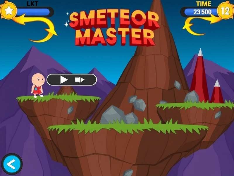 Meteor Shower Master Arcade Action Meteor Shower Master Gameplay